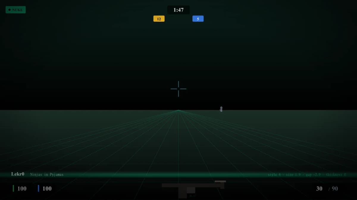 Прицел Lekr0 в CS2 — превью настроек игрока Ninjas in Pyjamas