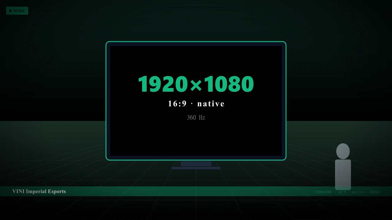 Видеонастройки VINI в CS2 — 1920x1080 16:9 native