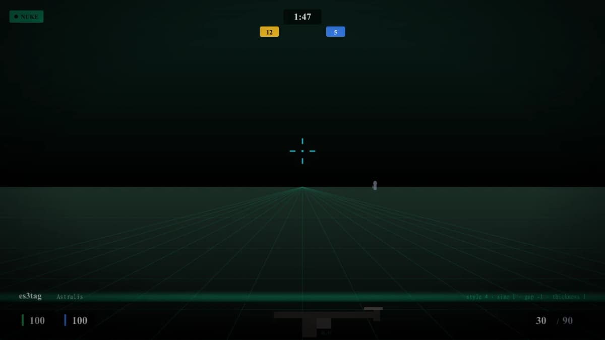 Прицел es3tag в CS2 — превью настроек игрока Astralis