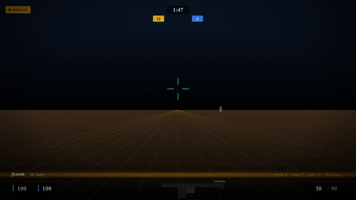 Прицел jkaem в CS2 — превью настроек игрока BC.Game