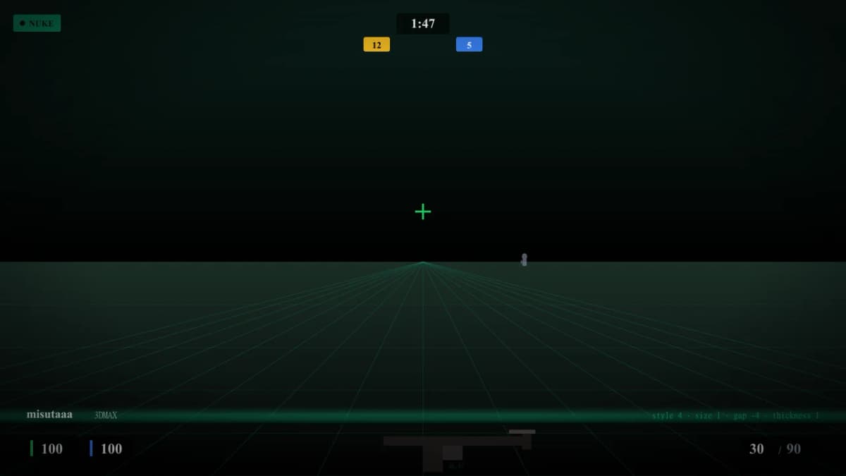 Прицел misutaaa в CS2 — превью настроек игрока 3DMAX