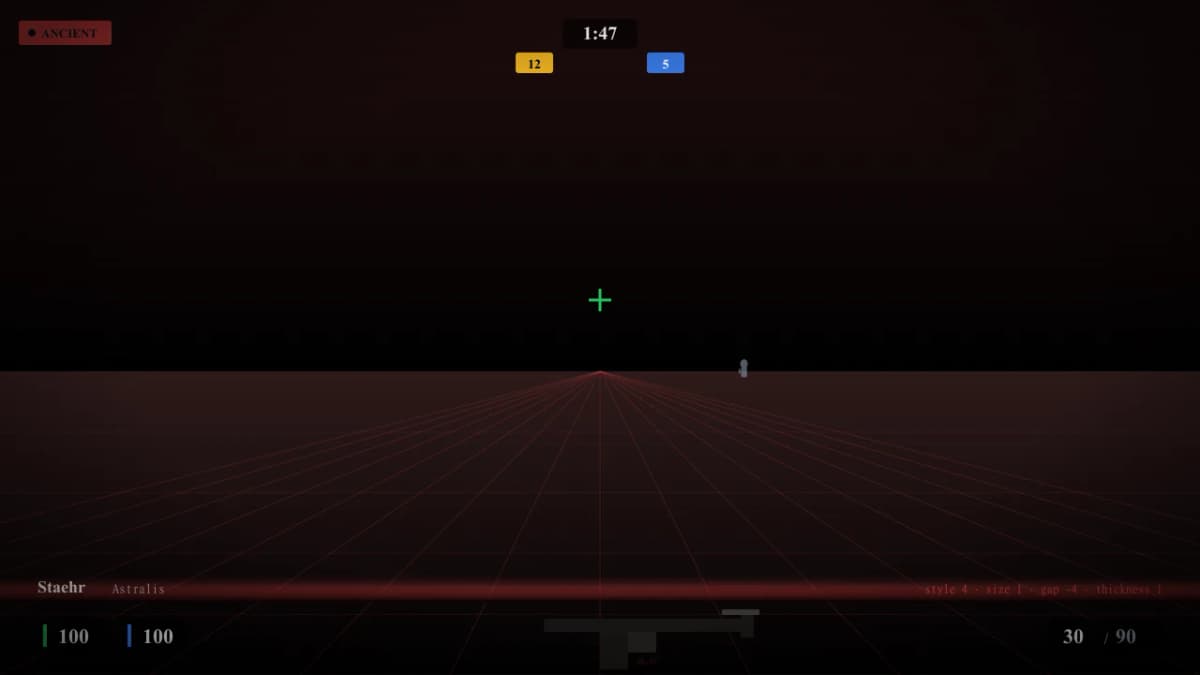 Прицел Staehr в CS2 — превью настроек игрока Astralis
