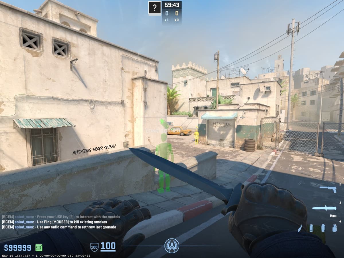 Некоторые гранаты за T на Dust 2 Utility CS2 — раскидки для атаки